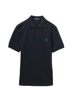 Fred Perry logo-embroidered polo shirt - Blue