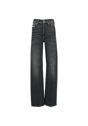Diesel 1971 D-Sent wide-leg jeans - Black