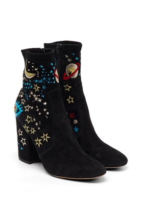 Valentino Garavani Pre-Owned Astro suede ankle boots - Black