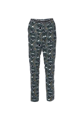 Kenzo Pre-Owned eye-print trousers - Grey
