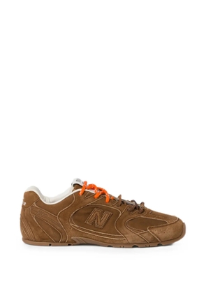 Miu Miu x New Balance X 530 SL suede sneakers - Brown