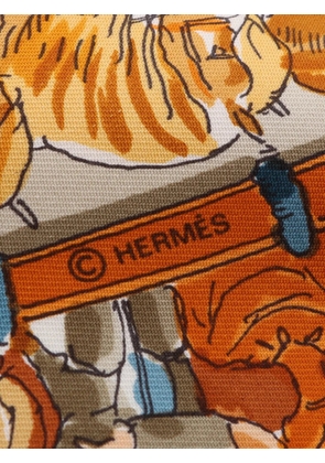 Hermès Pre-Owned 2000s Cirque Molier scarf - Orange