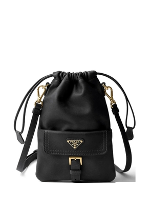 Prada nappa leather pouch - Black