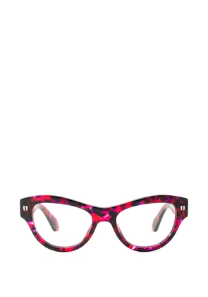 Off-White Eyewear cat-eye frame glasses - Red