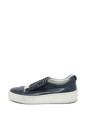 Sergio Rossi SR1 crystal-embellished sneakers - Blue
