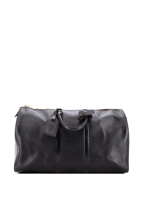 Louis Vuitton Pre-Owned Keepall Bag Epi Leather 50 travel bag - Black