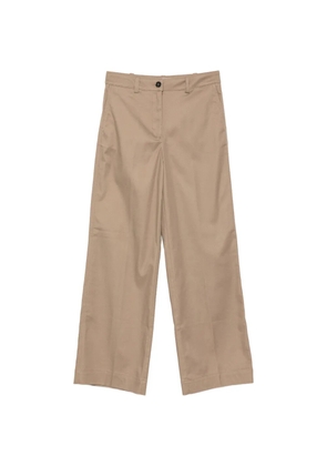 Marc O'Polo belt-loop palazzo pants - Brown