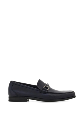 Ferragamo Gancini ornament loafers - Blue
