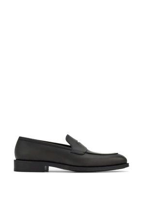Ferragamo penny loafers - Black