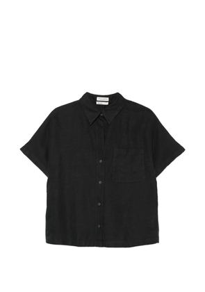 Marc O'Polo chest-pocket short-sleeve shirt - Black
