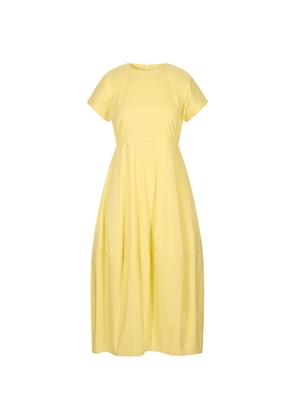 MeimeiJ short-sleeve midi dress - Yellow