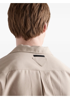 Prada silk shirt - Neutrals