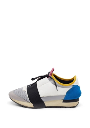 Balenciaga Pre-Owned Race Runner lace-up sneakers - Grey