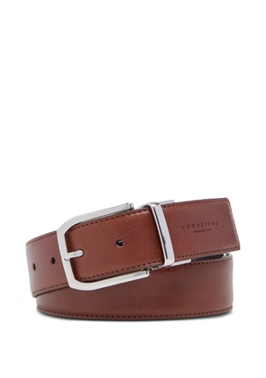 The Bridge reversible leather belt - Brown