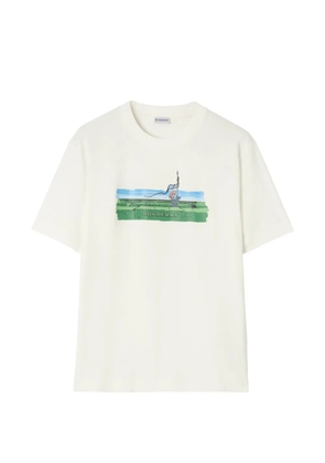 Burberry Maze cotton T-shirt - White