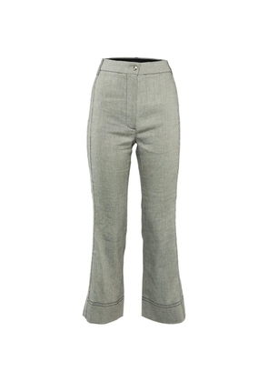 Sportmax Sportmax twill-weave trousers - Grey