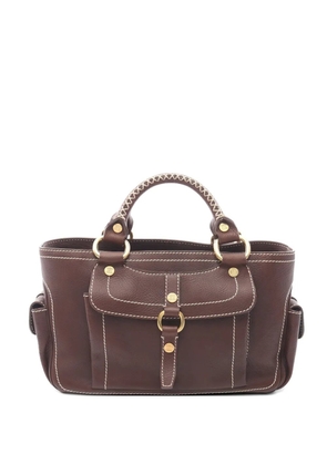 Celine Pre-Owned 2010s Boogie leather tote bag - Brown