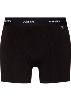 AMIRI logo-waistband briefs - Black