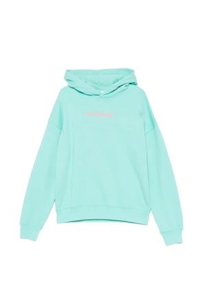 BLUE SKY INN graphic-print cotton hoodie - Green