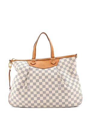 Louis Vuitton Pre-Owned Siracusa Handbag Damier GM shoulder bag - White