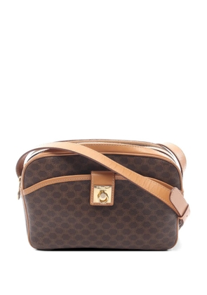 Celine Pre-Owned 2000s Macadam shoulder bag - Brown