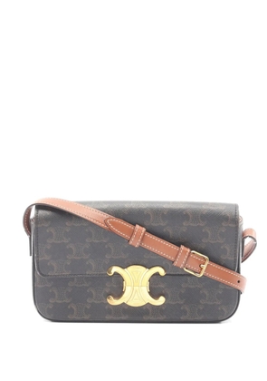 Celine Pre-Owned Triomphe shoulder bag - Black