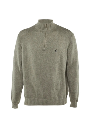 Polo Ralph Lauren Vintage high-neck half-zip sweater - Grey