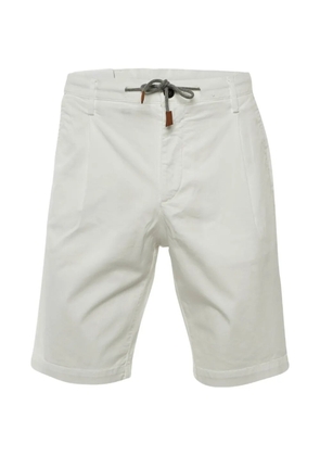 424 drawstring Bermuda shorts - White