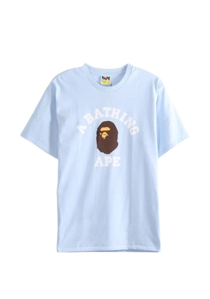 A BATHING APE® graphic-print T-shirt - Blue