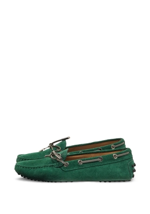 Tod's Vintage Gommino bow loafers - Green