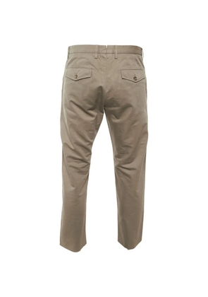 Ermenegildo Zegna Vintage belt-loops straight-leg cotton trousers - Neutrals