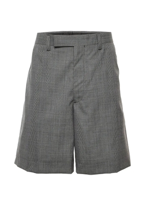 Prada Pre-Owned houndstooth wool shorts - Grey