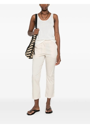 bomboogie slim-fit cropped trousers - Neutrals