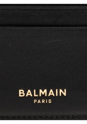 Balmain chain-link cardholder - Black