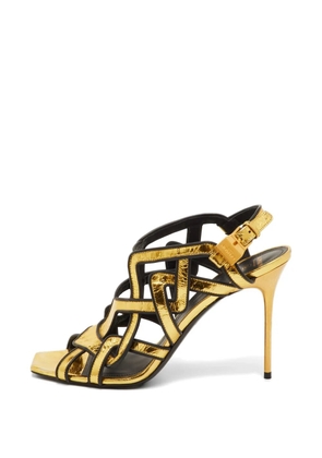 Balmain Pre-Owned Urania sandals - Gold