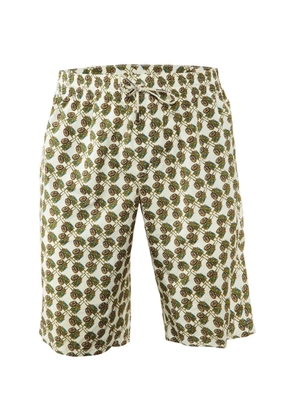 Dolce & Gabbana Pre-Owned printed swim shorts - Neutrals