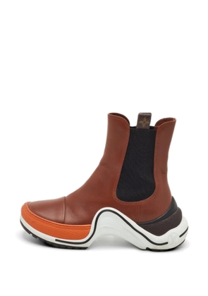 Louis Vuitton Pre-Owned Archlight leather sneakers - Brown