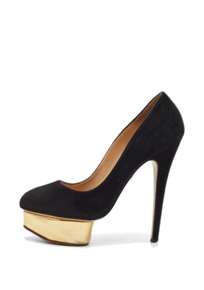 Charlotte Olympia Dolly platform pumps - Black