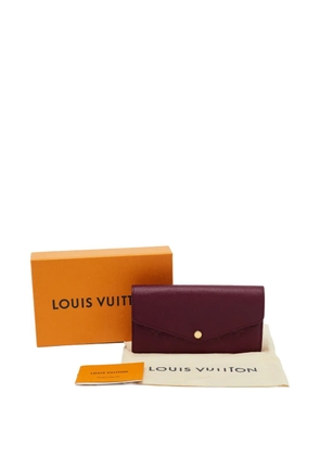 Louis Vuitton Pre-Owned medium Sarah Monogram Empreinte leather wallet - Red