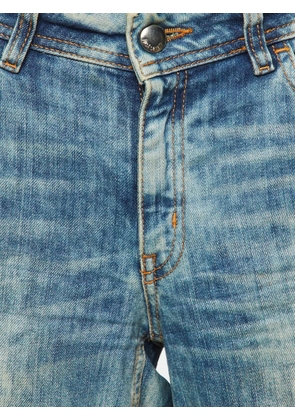 Just Cavalli Vintage washed-denim skinny jeans - Blue