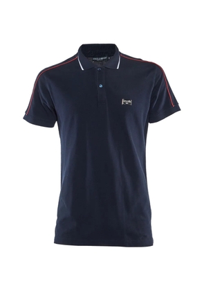 Dolce & Gabbana Pre-Owned Gym Collection cotton polo shirt - Blue
