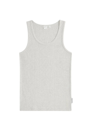 CALVIN KLEIN COLLECTION Linnea ribbed-knit tank top - Grey