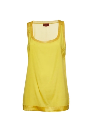 Missoni Pre-Owned scoop-neck tank top - Yellow