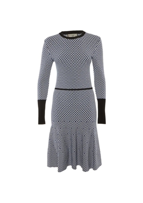 Sportmax Vintage knitted midi dress - Blue
