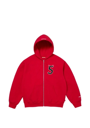 Supreme Devil S zip-fastening hoodie - Red