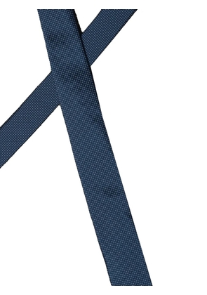 ROBERTO CLERICI micro-dot silk tie - Blue