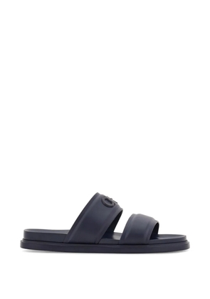 Ferragamo Gancini ornament slides - Blue