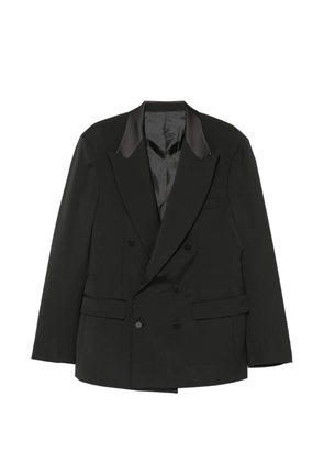 MARSEM double-breasted peak-lapel blazer - Black