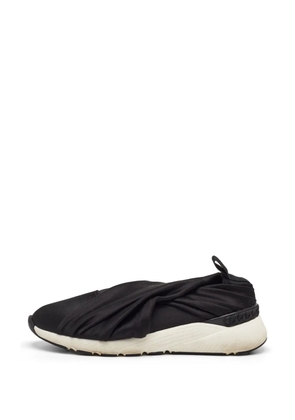 Casadei Vintage draped slip-on sneakers - Black