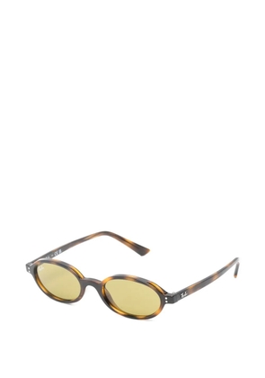 Ray-Ban Khal tortoiseshell-effect round-frame sunglasses - Brown